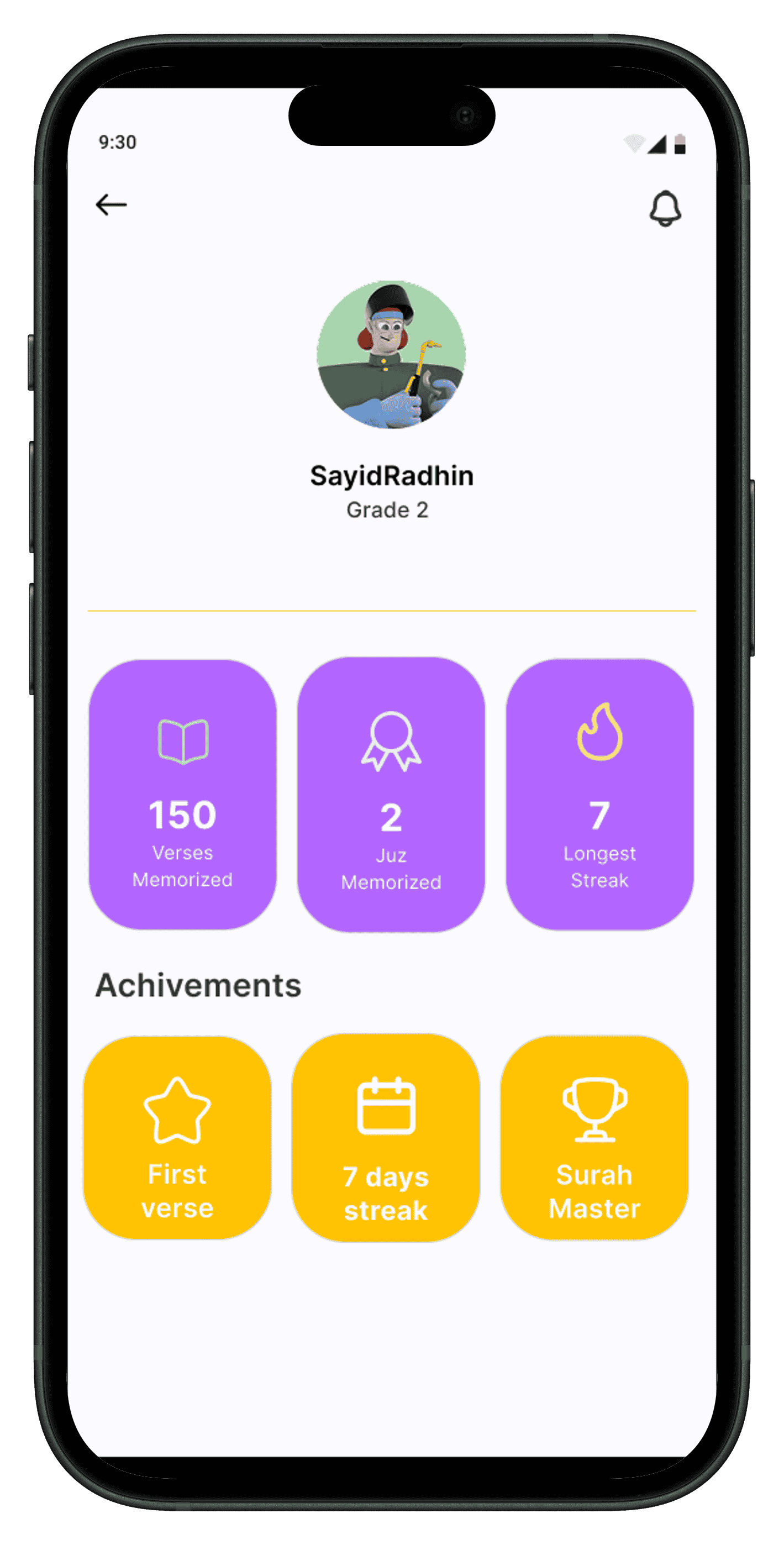 Hifz App Preview